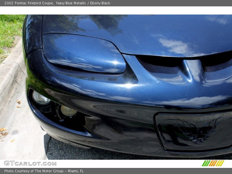 Navy Blue Metallic / Ebony Black 2002 Pontiac Firebird Coupe