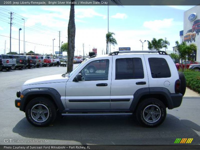 Bright Silver Metallic / Medium Slate Gray 2005 Jeep Liberty Renegade