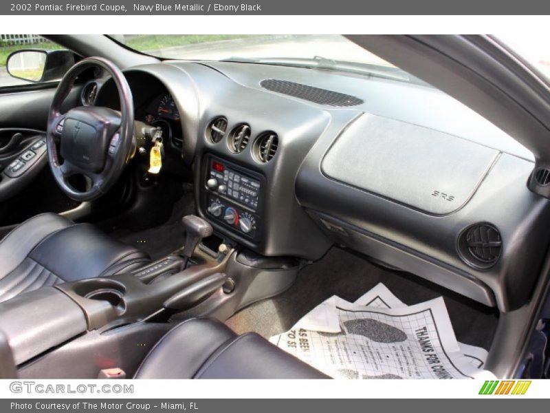 Dashboard of 2002 Firebird Coupe