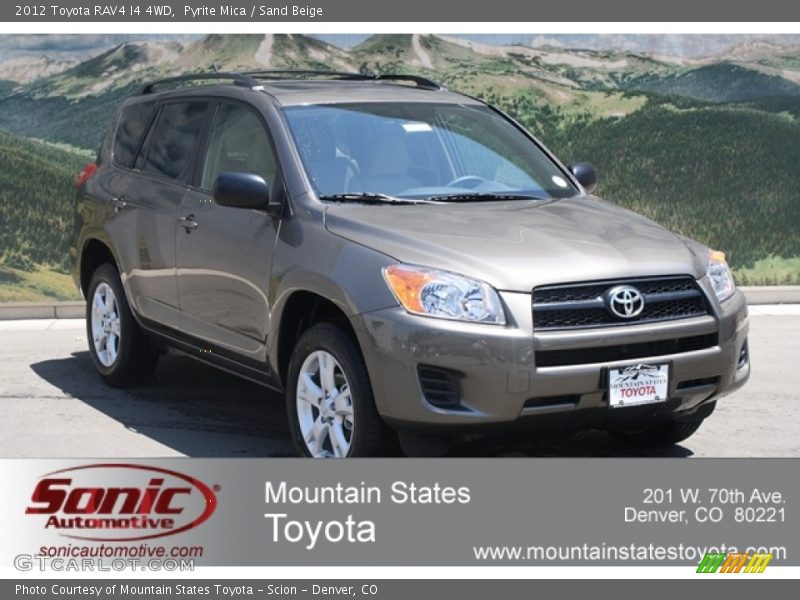 Pyrite Mica / Sand Beige 2012 Toyota RAV4 I4 4WD