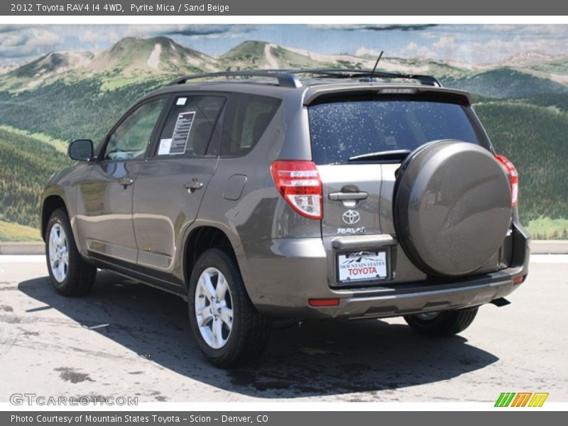 Pyrite Mica / Sand Beige 2012 Toyota RAV4 I4 4WD