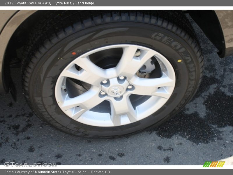 Pyrite Mica / Sand Beige 2012 Toyota RAV4 I4 4WD
