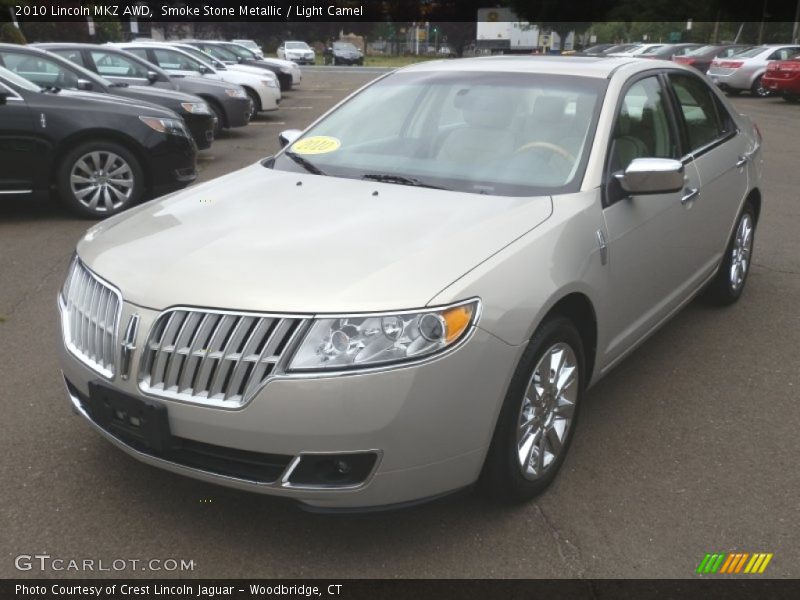 Smoke Stone Metallic / Light Camel 2010 Lincoln MKZ AWD