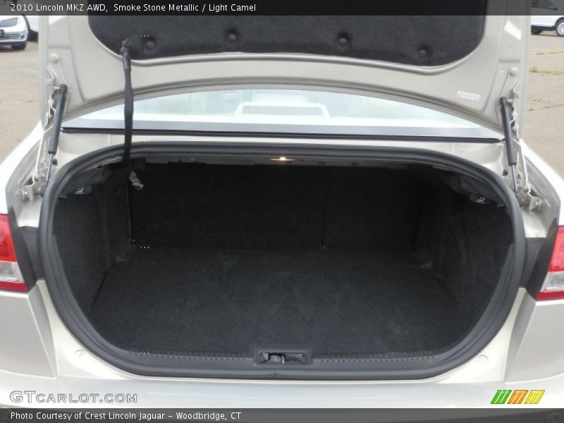 Smoke Stone Metallic / Light Camel 2010 Lincoln MKZ AWD