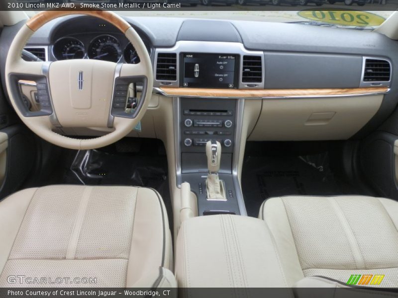 Smoke Stone Metallic / Light Camel 2010 Lincoln MKZ AWD