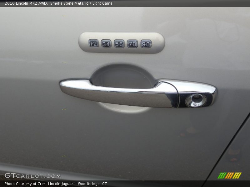 Smoke Stone Metallic / Light Camel 2010 Lincoln MKZ AWD