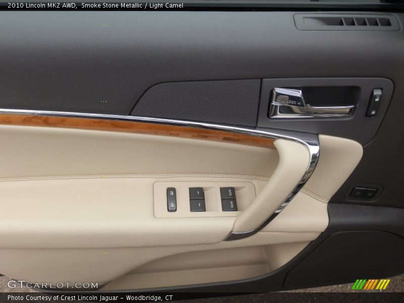 Smoke Stone Metallic / Light Camel 2010 Lincoln MKZ AWD