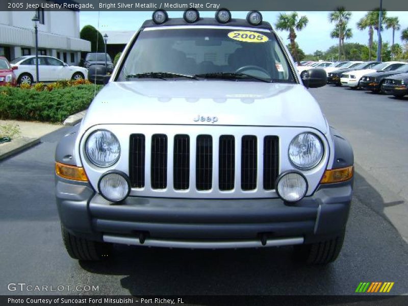 Bright Silver Metallic / Medium Slate Gray 2005 Jeep Liberty Renegade