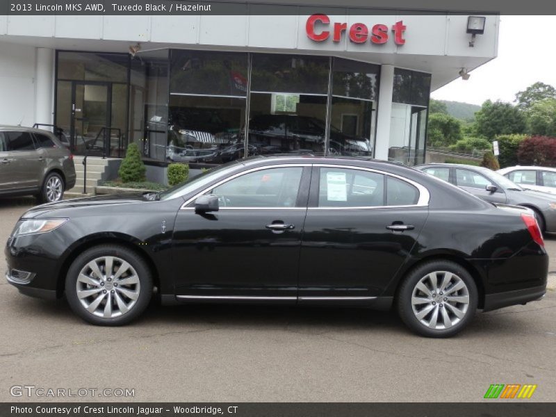 Tuxedo Black / Hazelnut 2013 Lincoln MKS AWD