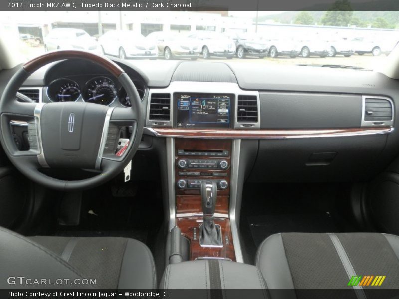 Tuxedo Black Metallic / Dark Charcoal 2012 Lincoln MKZ AWD