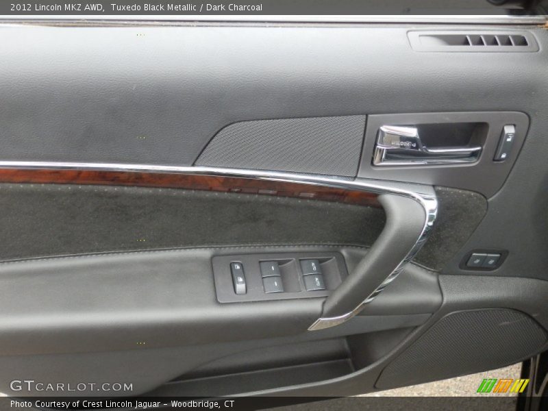 Tuxedo Black Metallic / Dark Charcoal 2012 Lincoln MKZ AWD