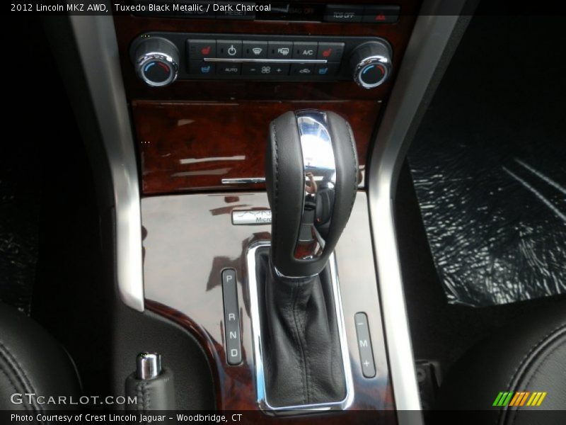 Tuxedo Black Metallic / Dark Charcoal 2012 Lincoln MKZ AWD