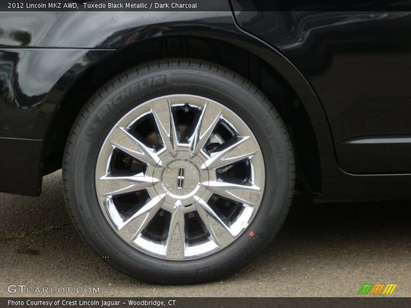 Tuxedo Black Metallic / Dark Charcoal 2012 Lincoln MKZ AWD