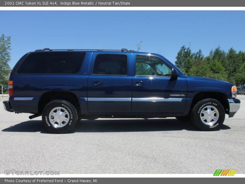  2001 Yukon XL SLE 4x4 Indigo Blue Metallic