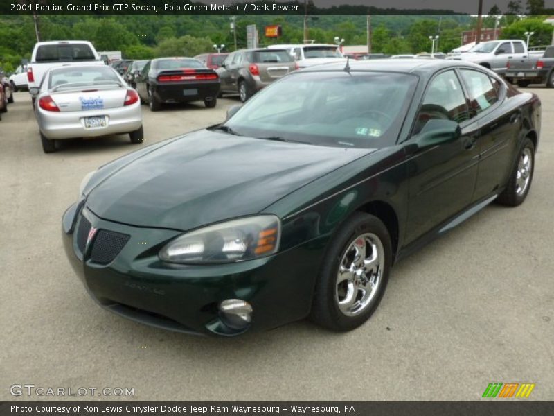 Polo Green Metallic / Dark Pewter 2004 Pontiac Grand Prix GTP Sedan