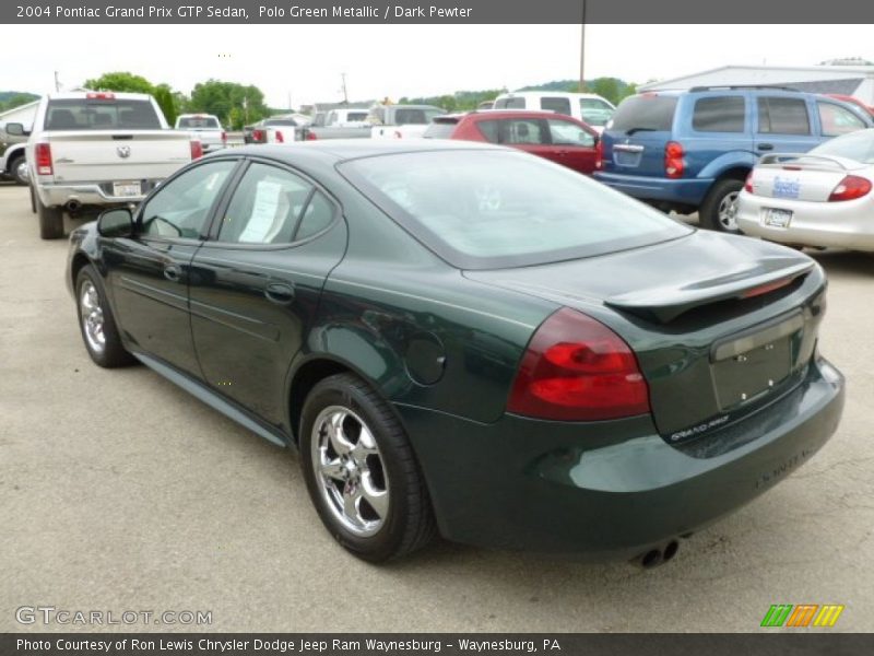 Polo Green Metallic / Dark Pewter 2004 Pontiac Grand Prix GTP Sedan