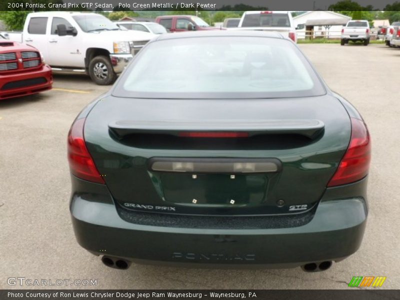 Polo Green Metallic / Dark Pewter 2004 Pontiac Grand Prix GTP Sedan