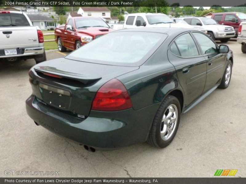 Polo Green Metallic / Dark Pewter 2004 Pontiac Grand Prix GTP Sedan