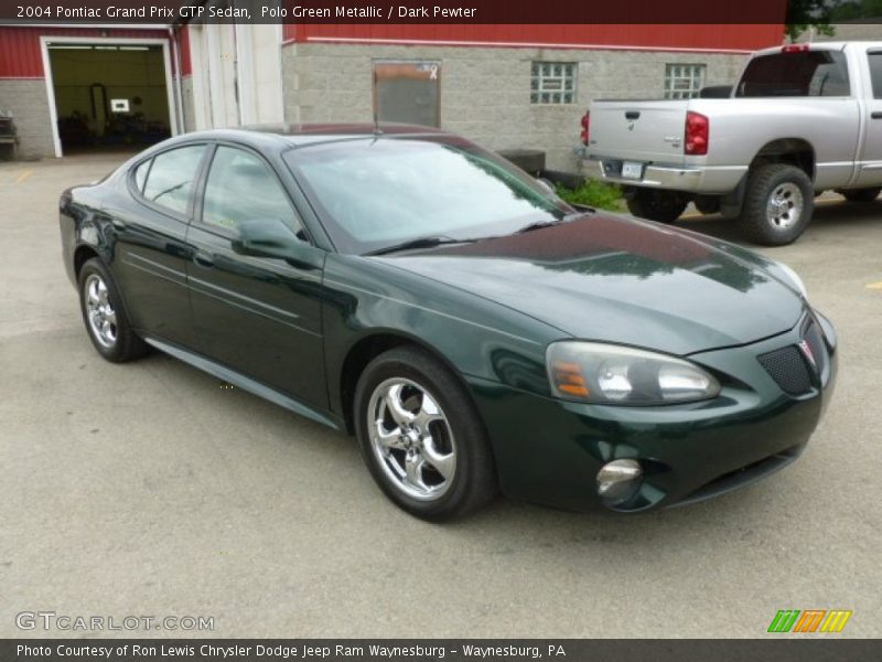 Polo Green Metallic / Dark Pewter 2004 Pontiac Grand Prix GTP Sedan