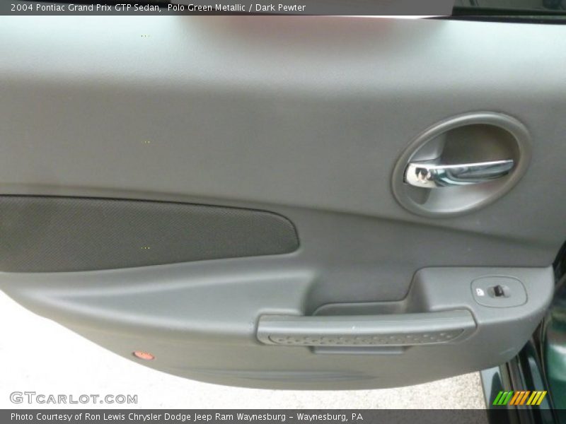 Polo Green Metallic / Dark Pewter 2004 Pontiac Grand Prix GTP Sedan