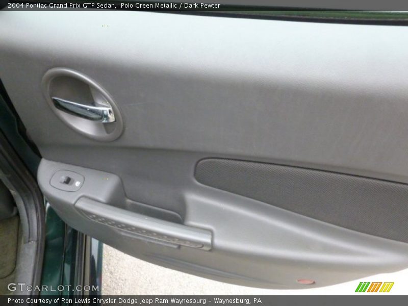 Polo Green Metallic / Dark Pewter 2004 Pontiac Grand Prix GTP Sedan