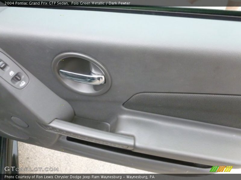Polo Green Metallic / Dark Pewter 2004 Pontiac Grand Prix GTP Sedan