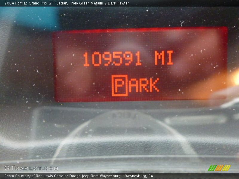 Polo Green Metallic / Dark Pewter 2004 Pontiac Grand Prix GTP Sedan