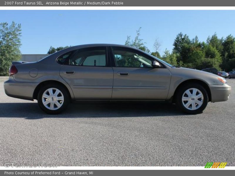 Arizona Beige Metallic / Medium/Dark Pebble 2007 Ford Taurus SEL