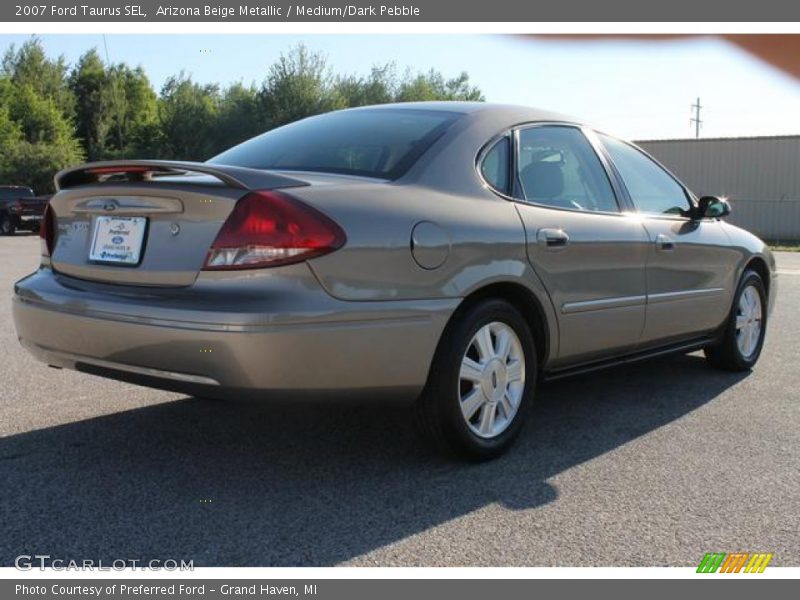 Arizona Beige Metallic / Medium/Dark Pebble 2007 Ford Taurus SEL