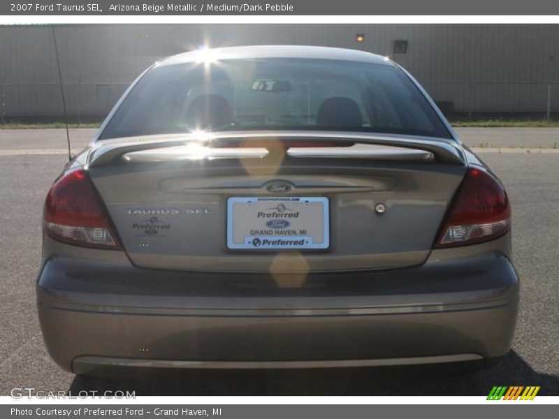 Arizona Beige Metallic / Medium/Dark Pebble 2007 Ford Taurus SEL
