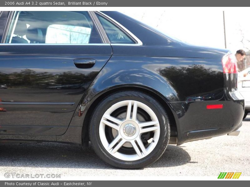 Brilliant Black / Ebony 2006 Audi A4 3.2 quattro Sedan