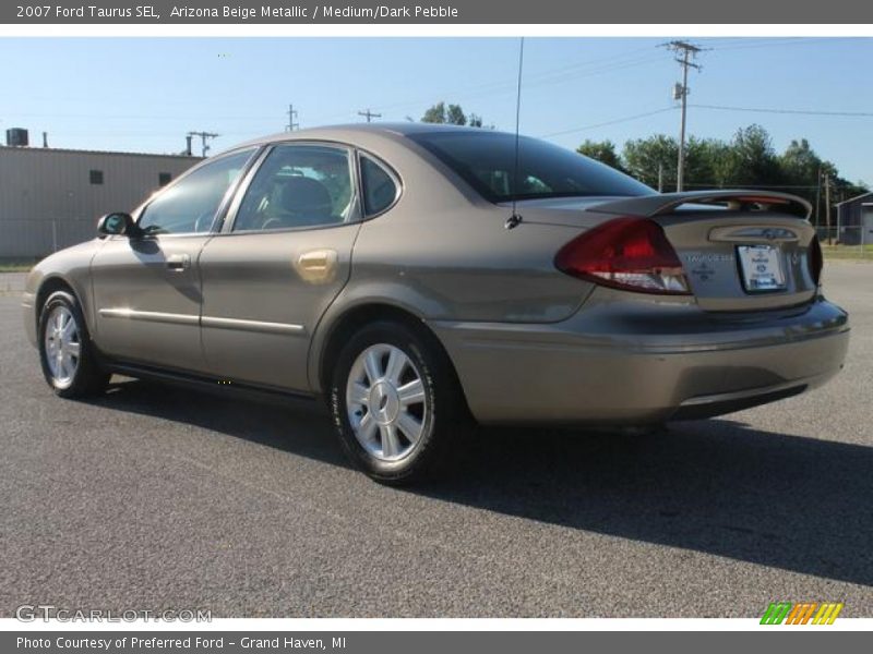 Arizona Beige Metallic / Medium/Dark Pebble 2007 Ford Taurus SEL