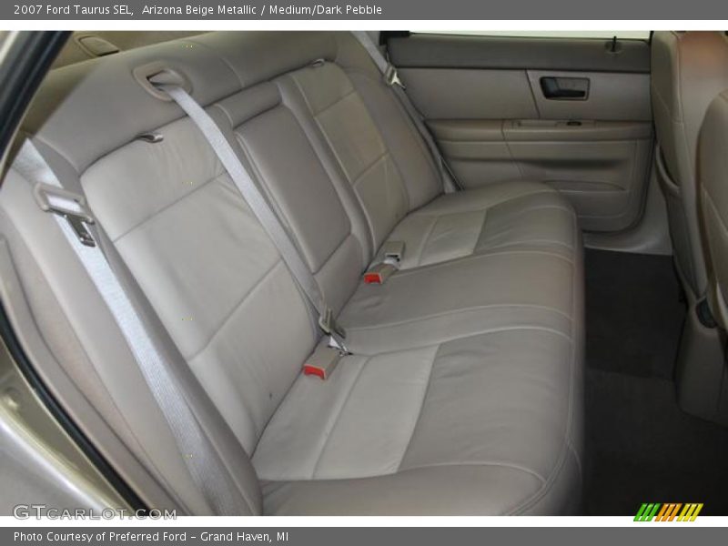 Rear Seat of 2007 Taurus SEL