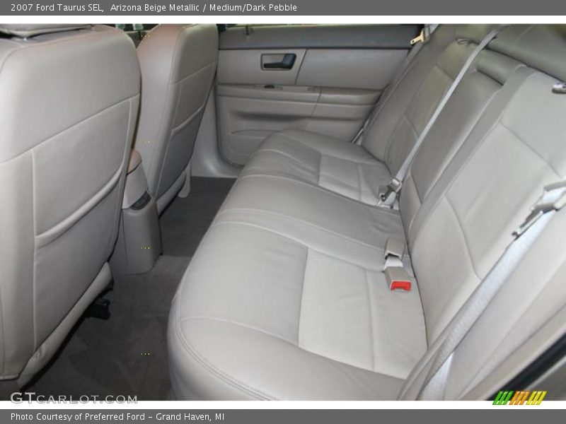 Rear Seat of 2007 Taurus SEL