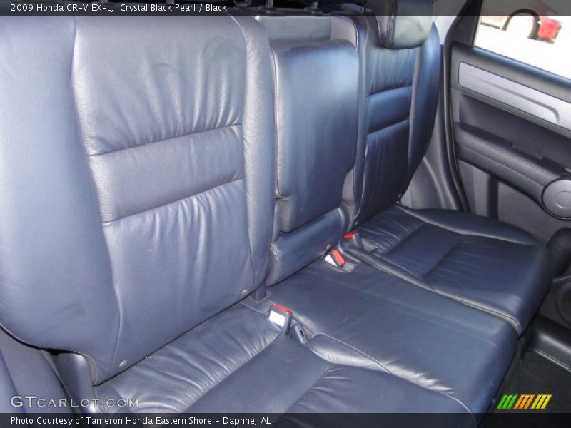 Crystal Black Pearl / Black 2009 Honda CR-V EX-L