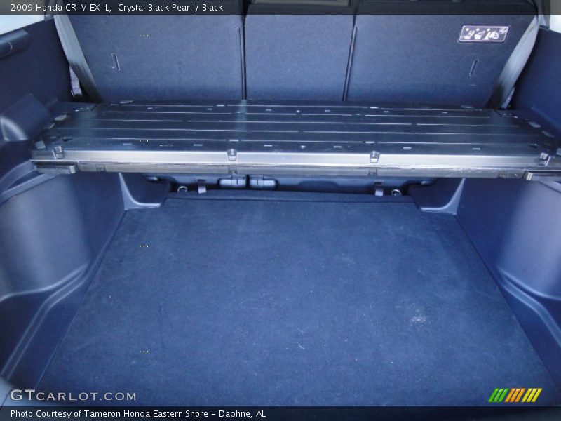 Crystal Black Pearl / Black 2009 Honda CR-V EX-L