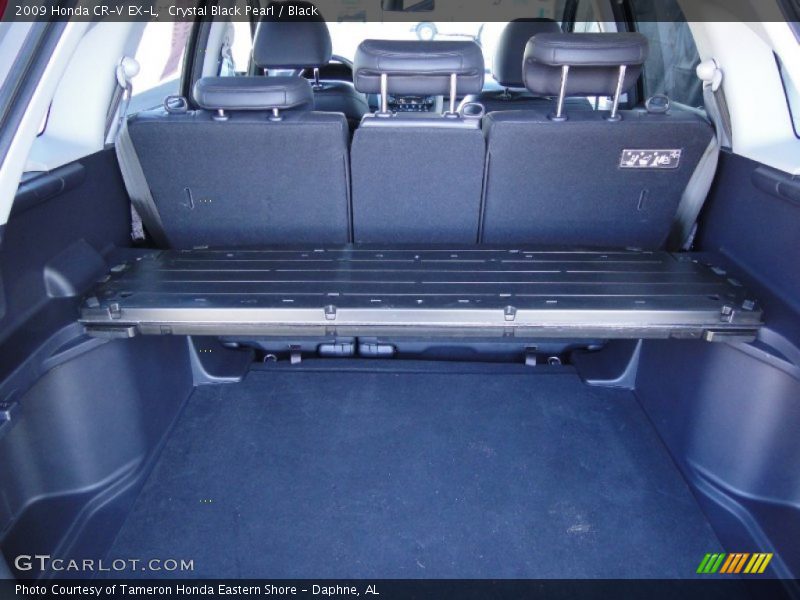 Crystal Black Pearl / Black 2009 Honda CR-V EX-L
