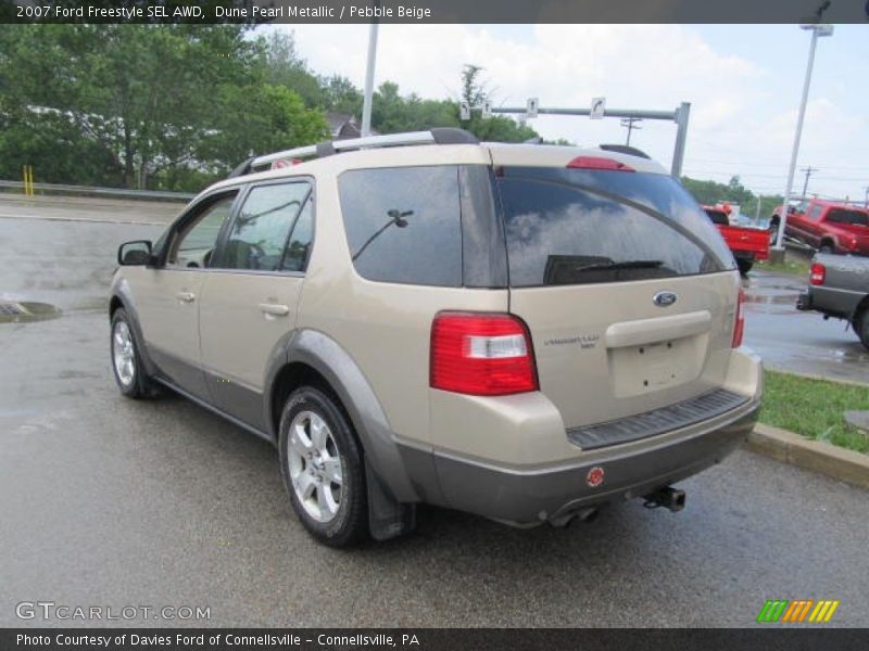 Dune Pearl Metallic / Pebble Beige 2007 Ford Freestyle SEL AWD