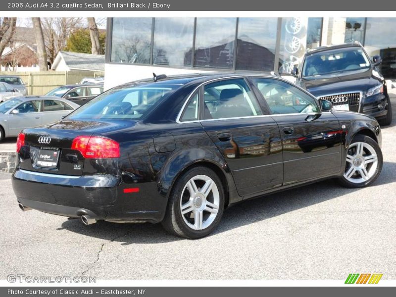 Brilliant Black / Ebony 2006 Audi A4 3.2 quattro Sedan
