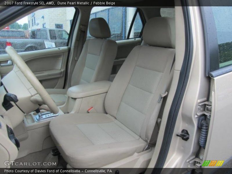 Dune Pearl Metallic / Pebble Beige 2007 Ford Freestyle SEL AWD