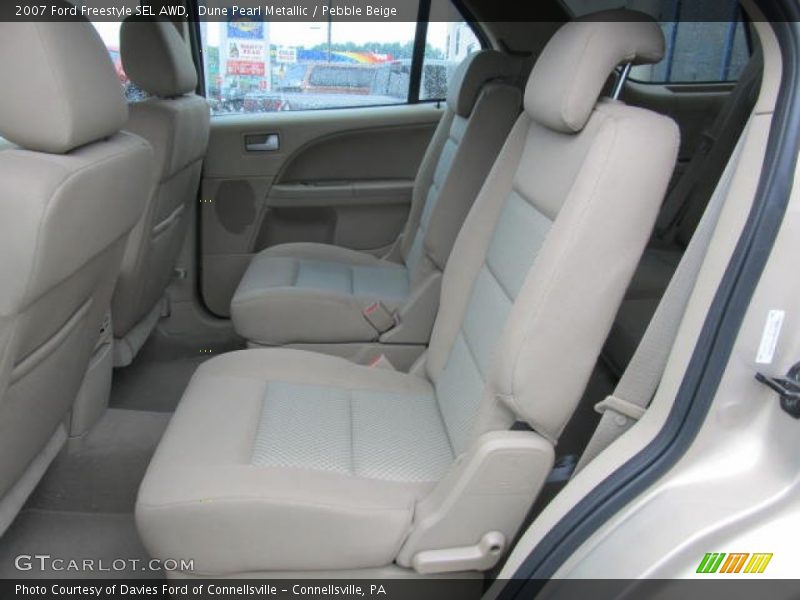 Dune Pearl Metallic / Pebble Beige 2007 Ford Freestyle SEL AWD