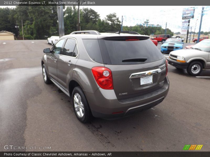 Mocha Steel Metallic / Jet Black 2012 Chevrolet Equinox LT