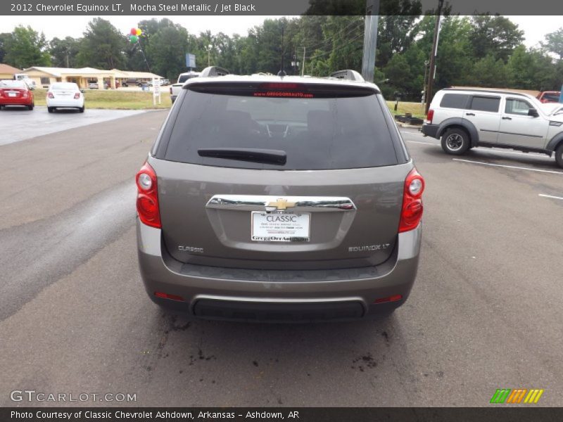 Mocha Steel Metallic / Jet Black 2012 Chevrolet Equinox LT