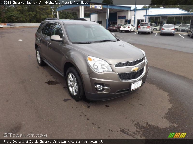 Mocha Steel Metallic / Jet Black 2012 Chevrolet Equinox LT