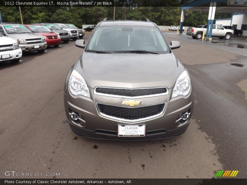Mocha Steel Metallic / Jet Black 2012 Chevrolet Equinox LT