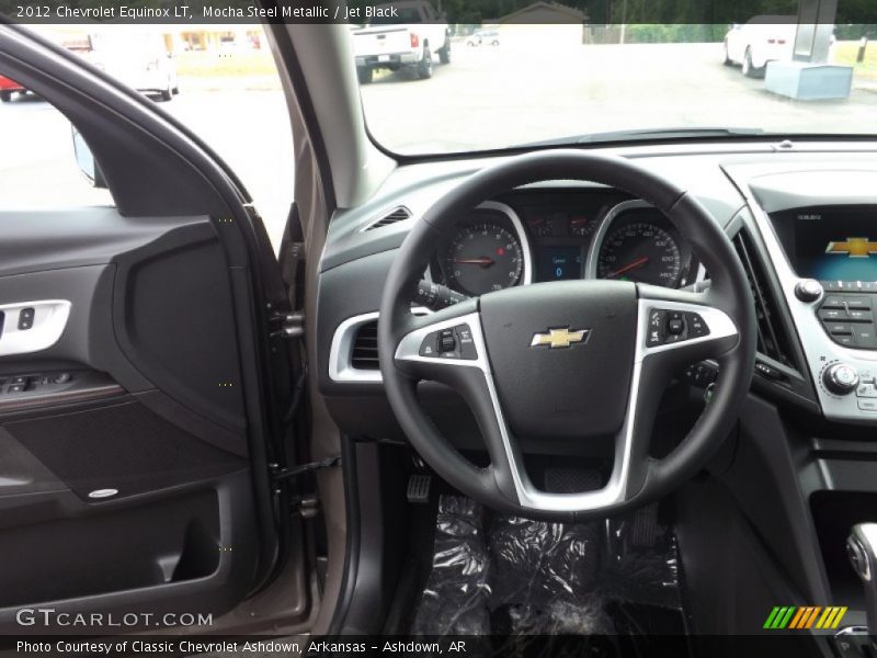 Mocha Steel Metallic / Jet Black 2012 Chevrolet Equinox LT