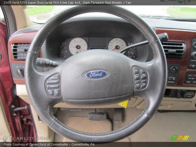  2005 F250 Super Duty Lariat FX4 Crew Cab 4x4 Steering Wheel