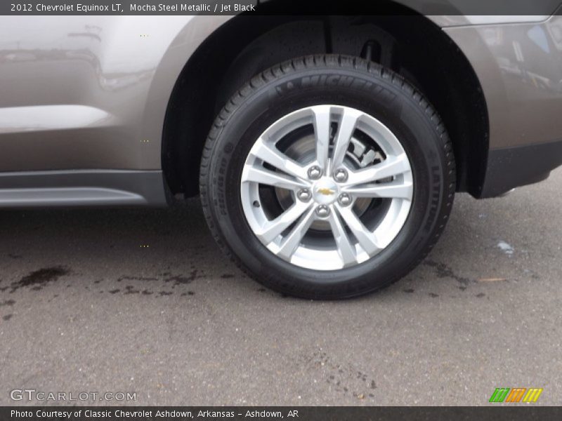 Mocha Steel Metallic / Jet Black 2012 Chevrolet Equinox LT