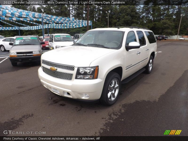 Front 3/4 View of 2012 Suburban LTZ