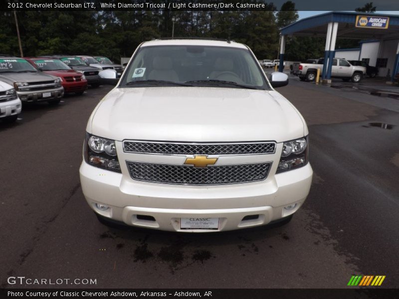  2012 Suburban LTZ White Diamond Tricoat